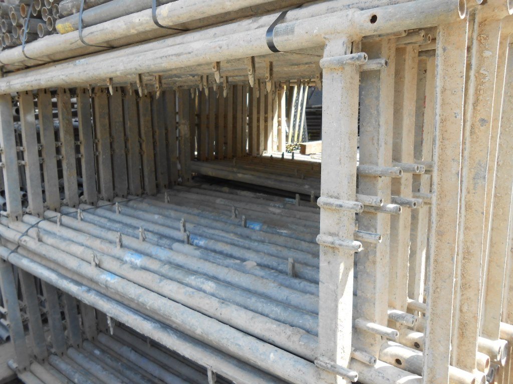 Gebrauchtes Gerüst – Beispielfoto aus dem Lager
