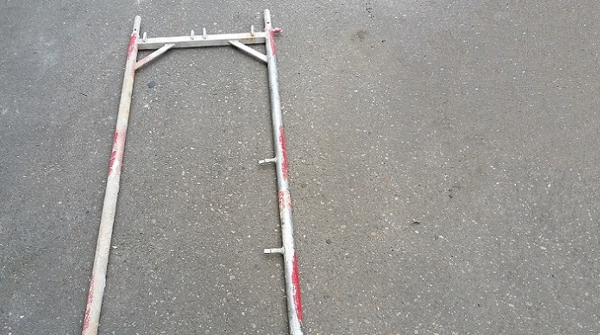 Gebrauchtes Gerüst – Beispielfoto aus dem Lager