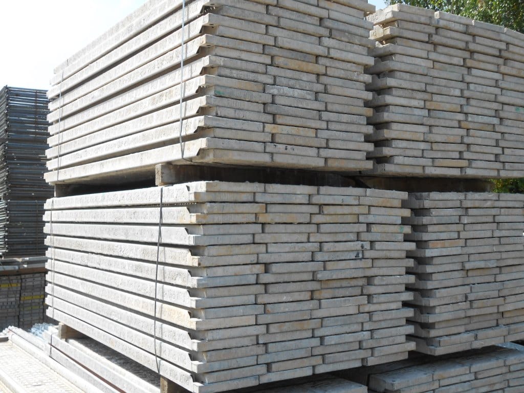 Gebrauchtes Gerüst – Beispielfoto aus dem Lager